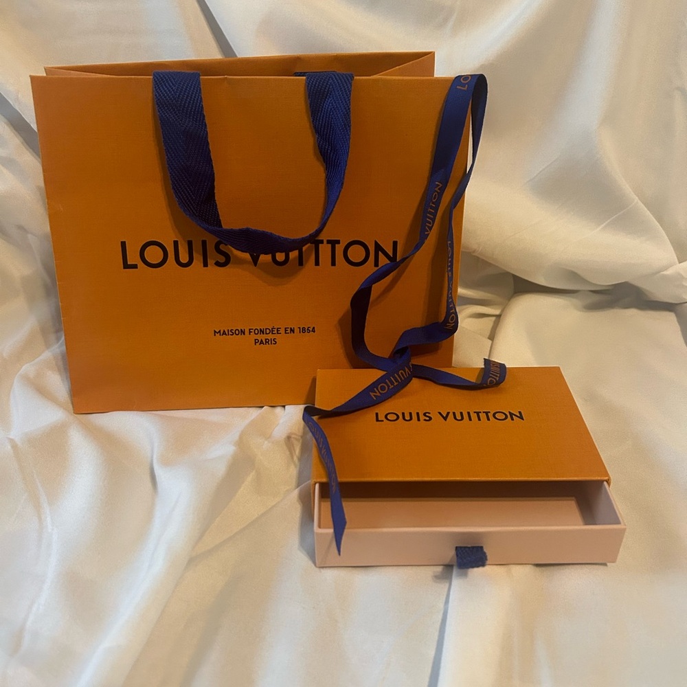 Louis Vuitton Box, Bag and Ribbon
